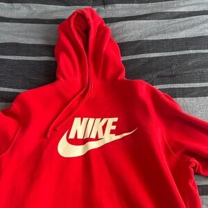 Red Nike Hoodie